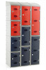 Locker bank